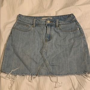 Pacsun denim mini skirt